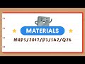 PSLE Science Made Simple: Materials Quiz