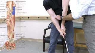 Tests for Golfers Elbow (Inner Elbow Pain) - Medial Epicondylitis Examination