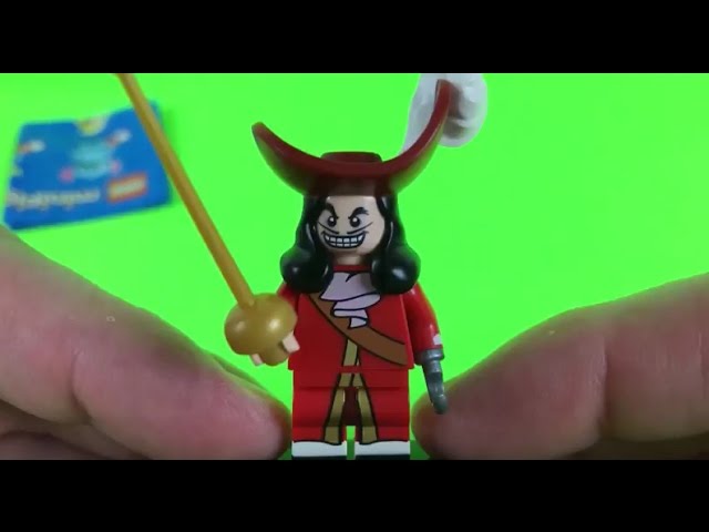 2nd Captain Hook Disney LEGO MINIFIGURES toy 