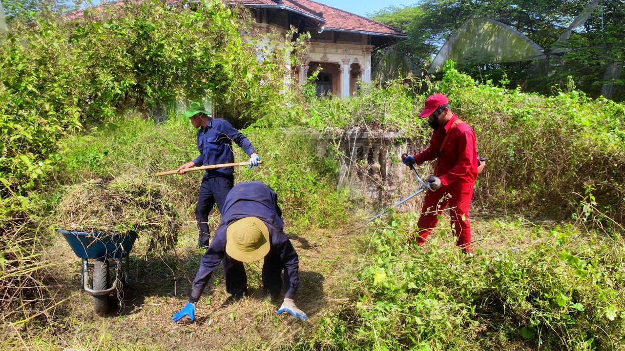 NO ONE COULD STAY HERE AFTER DARK — cleaning an OLD HOUSE built in 1929