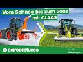 Vom schnee bis zum gras mit claas  online vorfhrung der claas sdostbayern gmbh