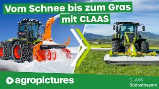 Vom Schnee bis zum Gras mit CLAAS | Online Vorführung der Claas Südostbayern GmbH