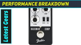 Fender Bassman Compressor Pedal: Studio Magic for Bass - YouTube