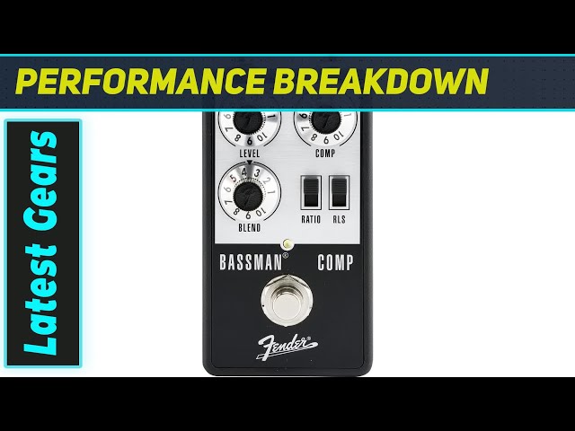 Fender Bassman Compressor Pedal: Studio Magic for Bass - YouTube