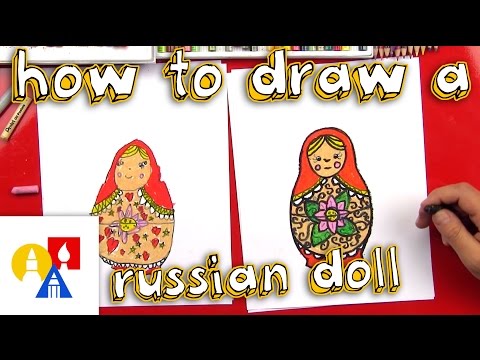 Video: How To Learn To Draw A Nesting Doll