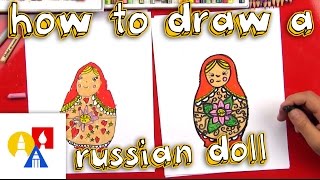 How To Draw A Russian Nesting Doll