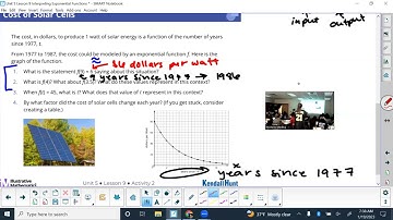Unit 5 Lesson 9: Interpreting Exponential Functions