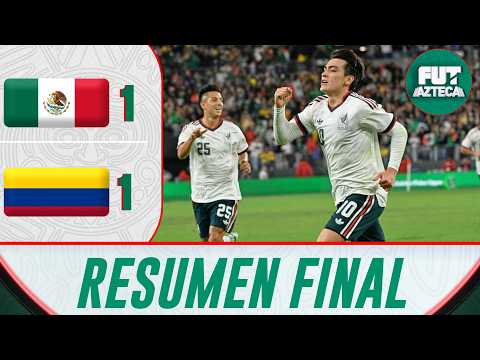 Colombia y México se reparten puntos en el debut de Rafa Márquez