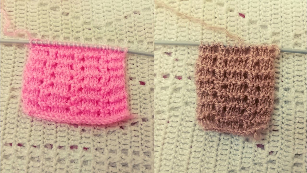 Easy Muffler Knitting Design/ Muffler Design In Simple Steps/ New