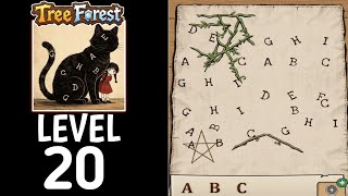 Tree Forest: Detective Words Level 20 Gameplay & Solution