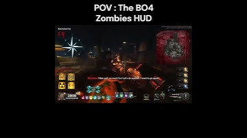 POV : The BO4 Zombies HUD