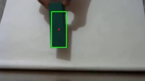 Python: Detección de objetos con OpenCV ( Object Tracking )