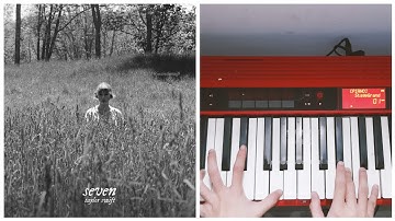 Taylor Swift - seven (Piano Accompaniment Tutorial) #folklore #chords