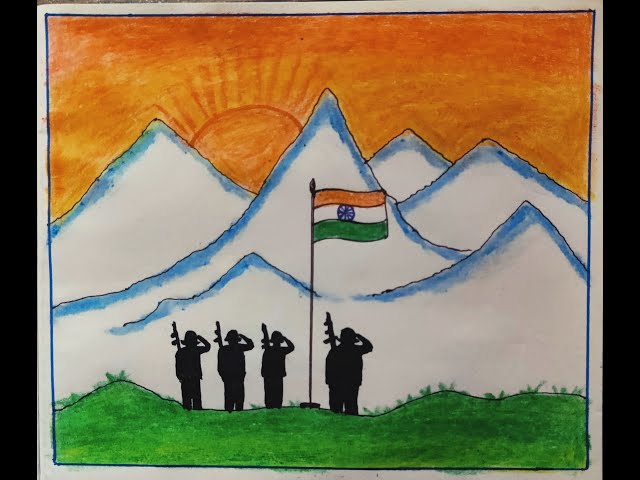 BLACK DAY,Independence day drawing, Indian soldiers drawing | Soldier  drawing, Independence day drawing, Art competition ideas