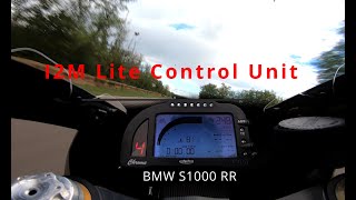 Test new I2M Lite Control Panel on BMW S1000 RR | Alpha Racing
