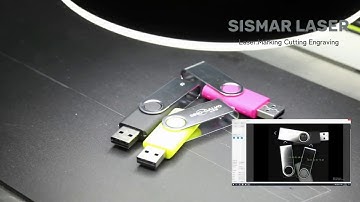 fiber laser marking machine with visual localization system