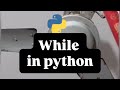 While loop in python. For or while loops in #python 
