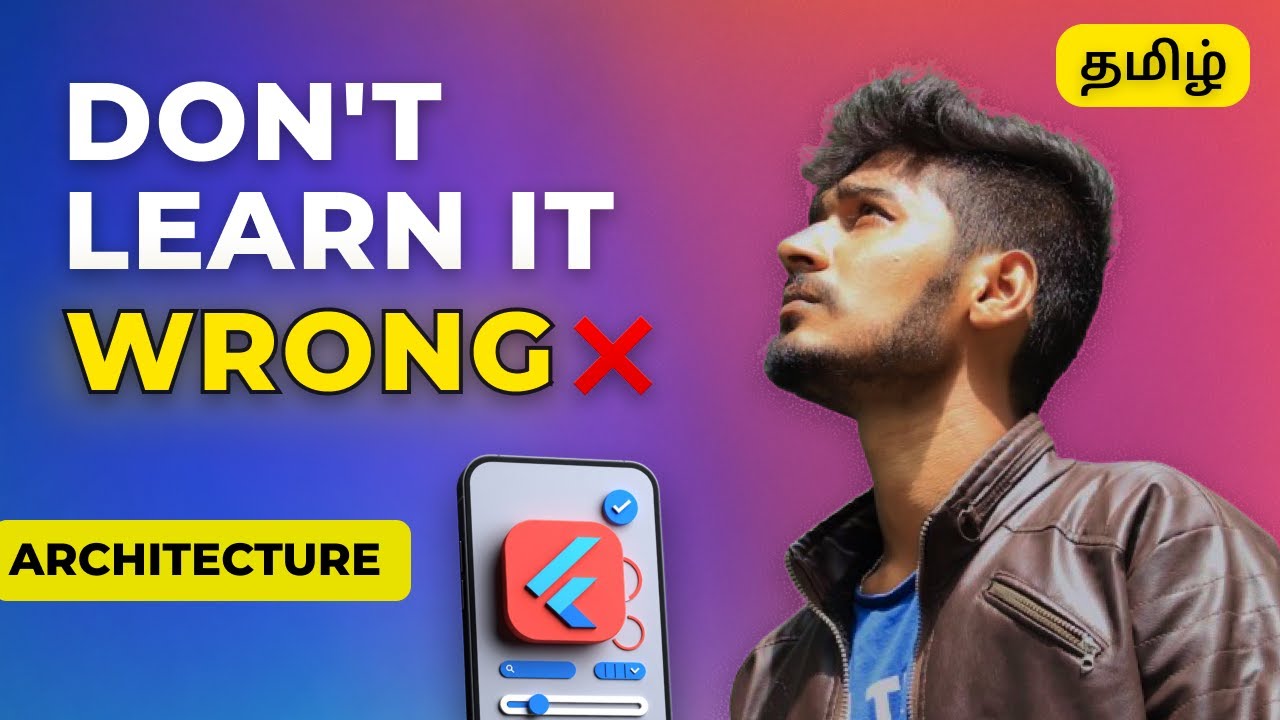 Flutter Architecture Tamil Tutorial – Beginner Roadmap - YouTube