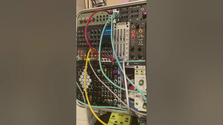 My last Eurorack synth patch for 2022 Metasonix D-2000 MOOG MATRIARCH