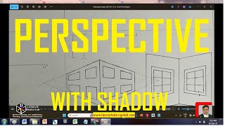 Two Point Perspective with Shadow (Interior- Architecture)