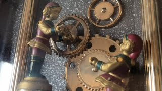SEIKO Puppet RE506B からくり時計 - YouTube