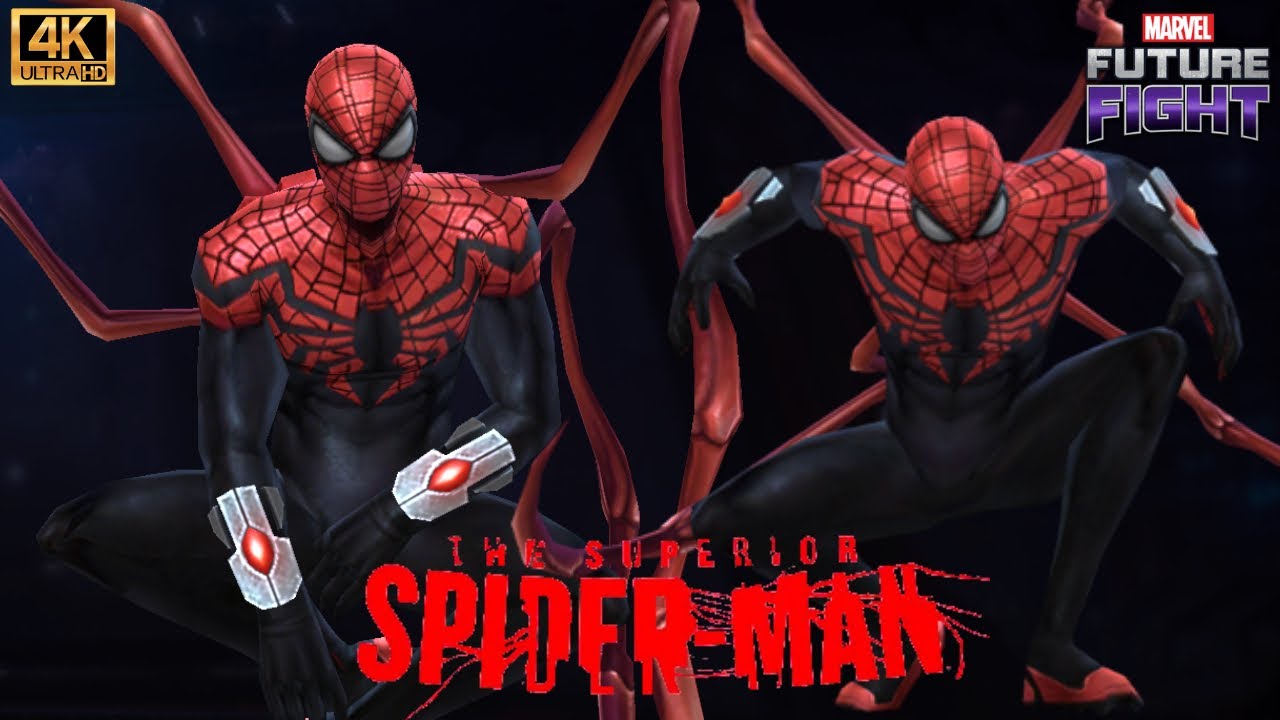 Superior Spider-Man Suit Gameplay - Marvel Future Fight (4K 60FPS)