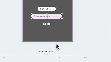 How to Create & Animate a Search Bar in Canva | UI/UX Design & Canva Animation Tutorial