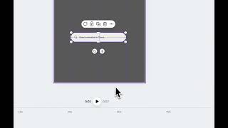 How to Create & Animate a Search Bar in Canva | UI/UX Design & Canva Animation Tutorial