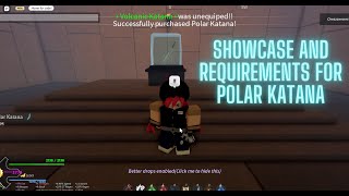 How To Get Polar Katana! (EASY METHOD!)