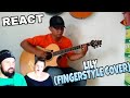 FIRST TIME REACTION: ALIP BA TA - LILY | ALAN WALKER (FINGERSTYLE COVER)