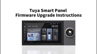 Tuya Smart Panel Firmware Upgrade Instructions