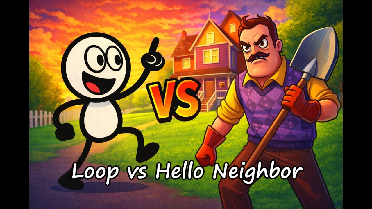 Loop vs Hello Neighbor — 20 fun, weird and viral Loop facts! - YouTube