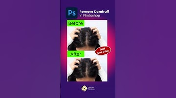 Adobe Photoshop 2025 Tricks - Remove Dandruff (Remove Dust) #removedandruff  #removedust