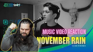 Dimas Senopati - November Rain (Guns and Roses Cover) - First Time Reaction