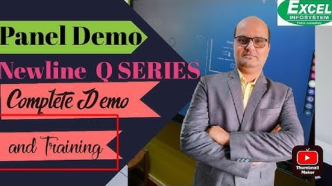Newline Q series Android 11 complete Demo & training, Interactive flat panel Demo & training