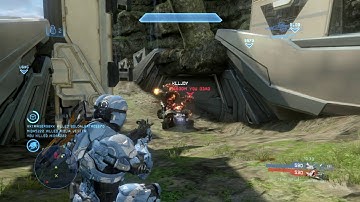 Lucky Warthog OverKill with DMR on Settler (Big Team Infinity Slayer)