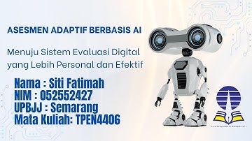 Contoh Video Presentasi Tugas 3 Inovasi Pembelajaran || Asesmen Adaptif Berbasis AI