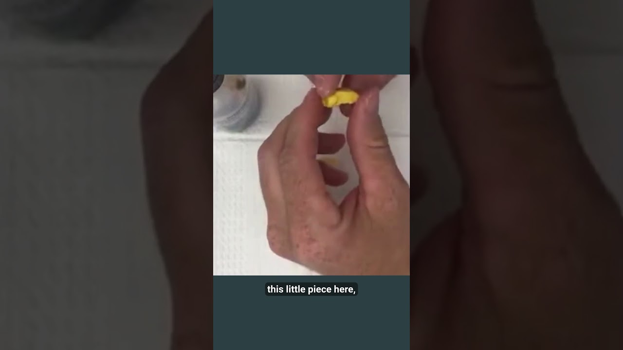 Working on a Wax Pattern