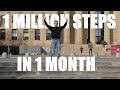 1 million steps in 1 month