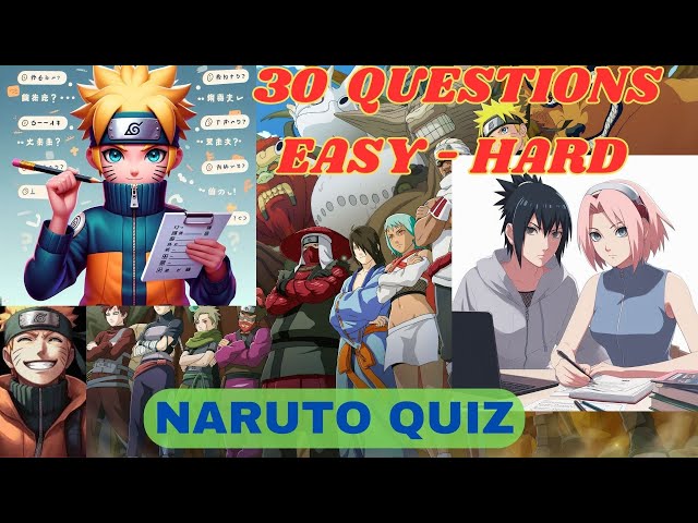 Naruto Quiz Hard