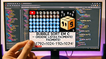 Algoritmo de Ordenação Bubble Sort em C – Tutorial Completo!