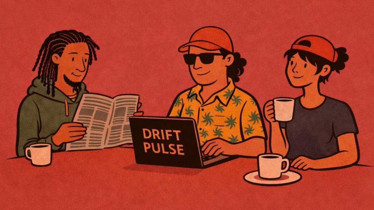 Coffee Shop Reggae Vibes | Jazz Hop & Groove — Drift Pulse