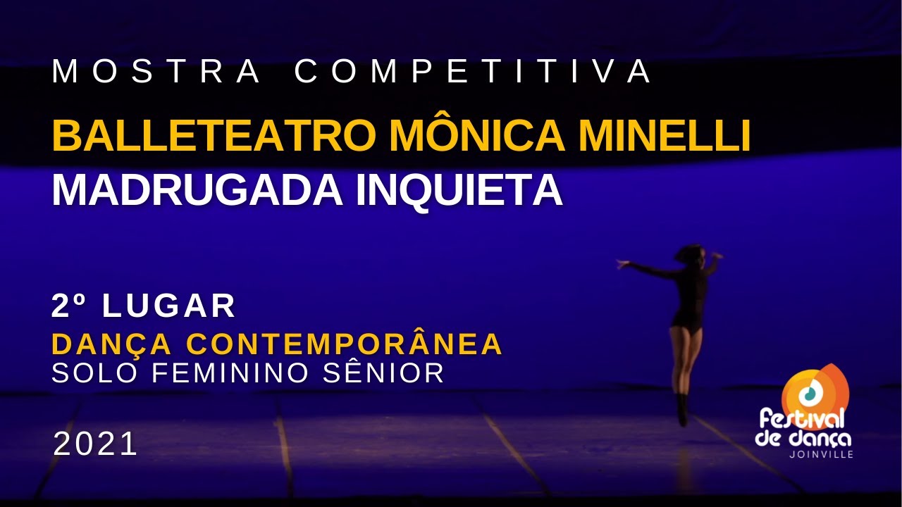 Balleteatro Mônica Minelli - Madrugada Inquieta | 38º Festival de Dança de Joinville