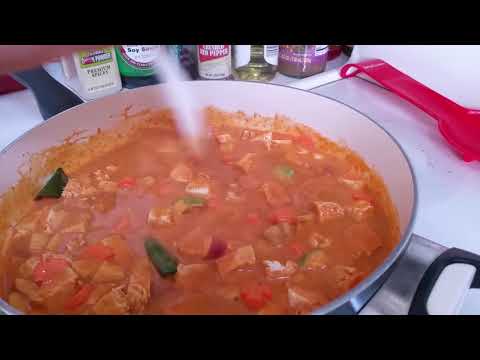 Chicken panang curry