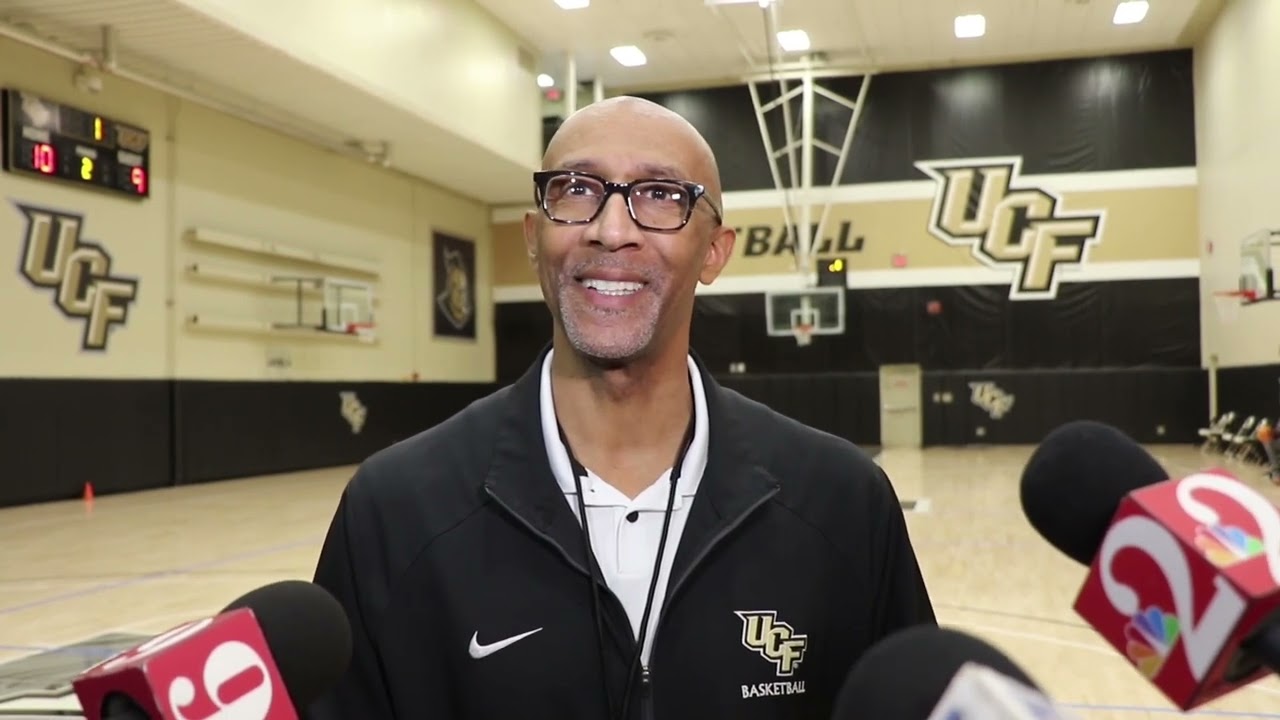 UCF Basketball: Johnny Dawkins on facing Florida in the NIT ⚔️🐊🏀