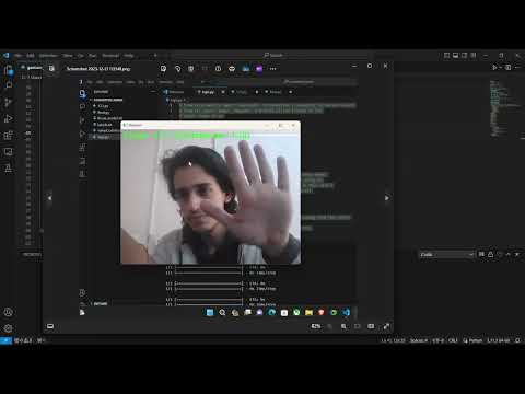 gesture python script