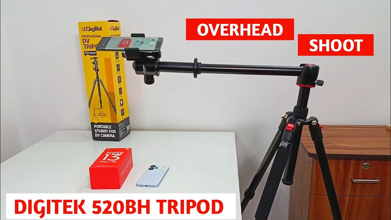 Digitek Tripod For Overhead Video Shoot Digitek Tripod For Table Top
