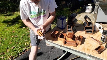 Complete series on how to make bandsaw boxes. From scrap wood to completed unit