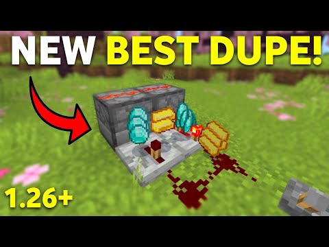 NEW EASY DUPLICATION GLITCH Minecraft Bedrock 26.45!
