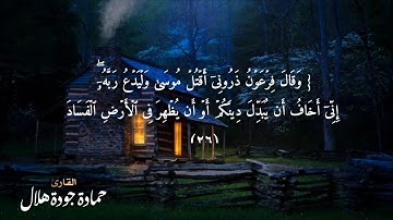 🌹 وقال فرعوني ذروني  أقتل موسى.   تلاوة مبكية خاشعة .القارئ حمادة. جودة هلال